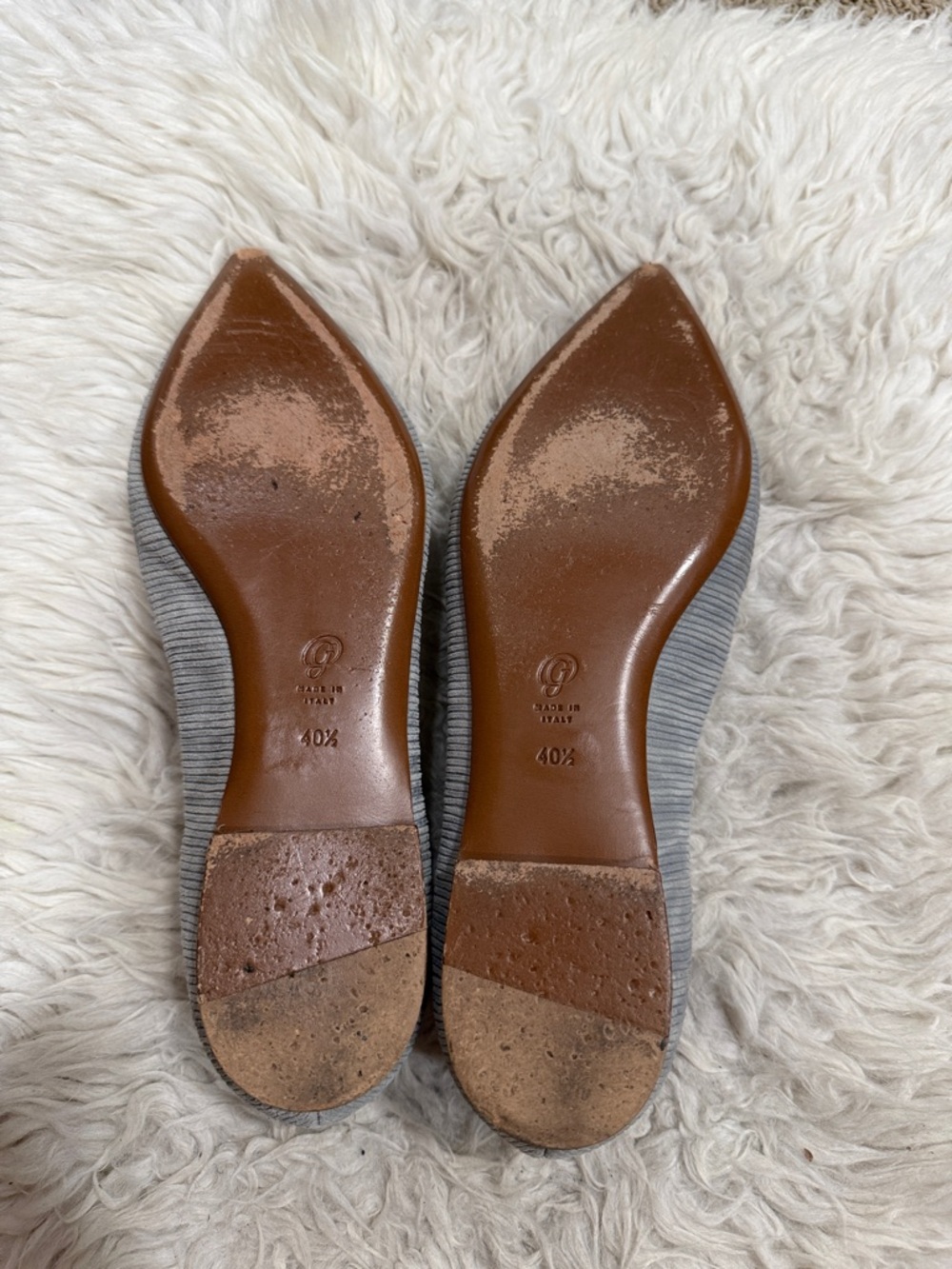 M Gemi Stellato Sacchetto Flats Shoes Size 9.5 US‎ 40.5 EU Gray Shimmer
Suede - Picture 5 of 9